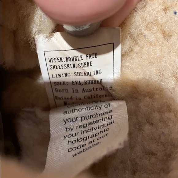 Australia Luxe Kids SHEARLING FRINGE boot! Rare! - Picture 8 of 10